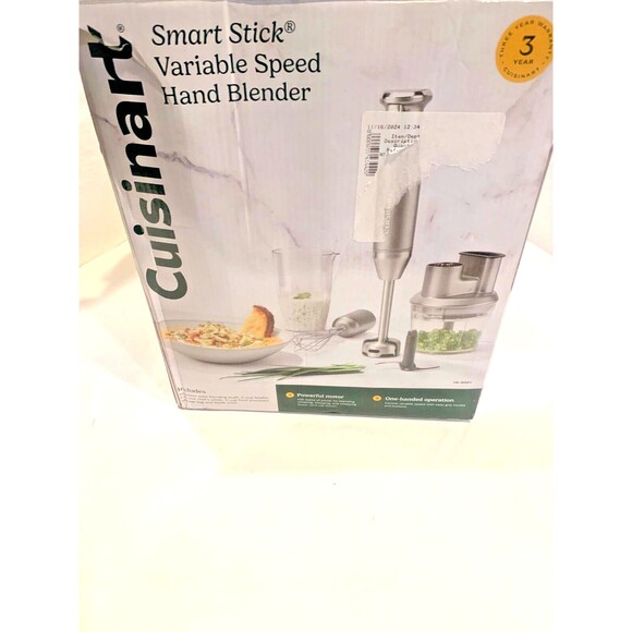 Cuisinart Smart Stick Variable Speed Hand Blender Food Processor HB-400pc - Picture 5 of 10